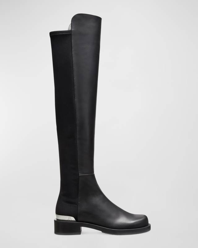 5050 Leather Over-The-Knee Boots